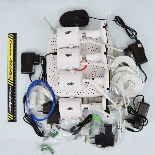 Комплект відеоспостереження ATIS WiFi kit 41 — изображение 2
