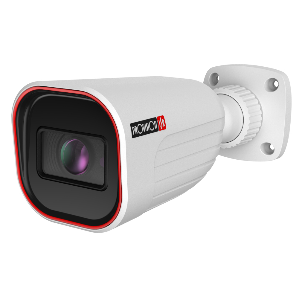 IP-відеокамера 2 Мп Provision-ISR I4-320IPSN-28-V4 (2.8 мм) з аудіовходом та відеоаналітикою для системи відеоспостереження