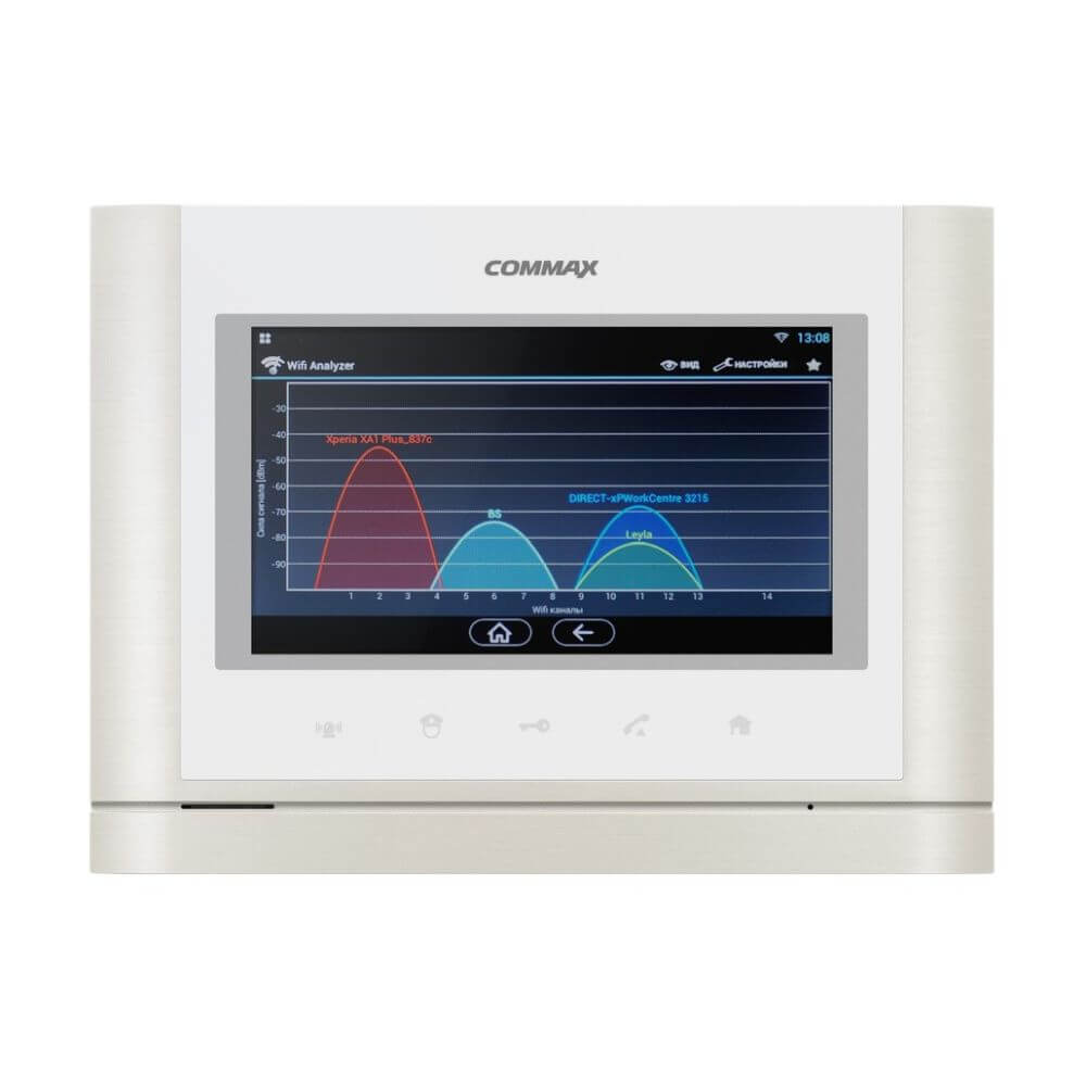Wi-Fi відеодомофон 7" Commax CMV-70MX з переадресацією виклику у застосунок на смартфон — изображение 4