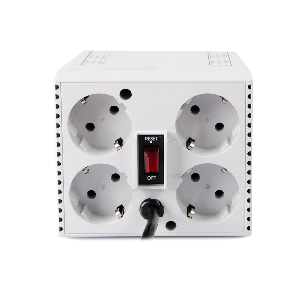 Стабiлізатор напруги Powercom TCA-1200 White — изображение 2