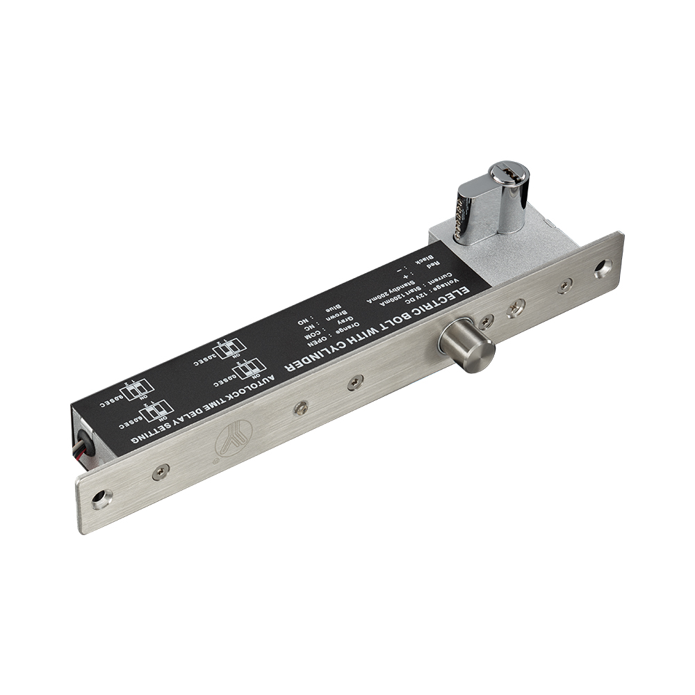 Електроригельний замок Yli Electronic YB-600B (LED) врізний для системи контролю доступу — изображение 4