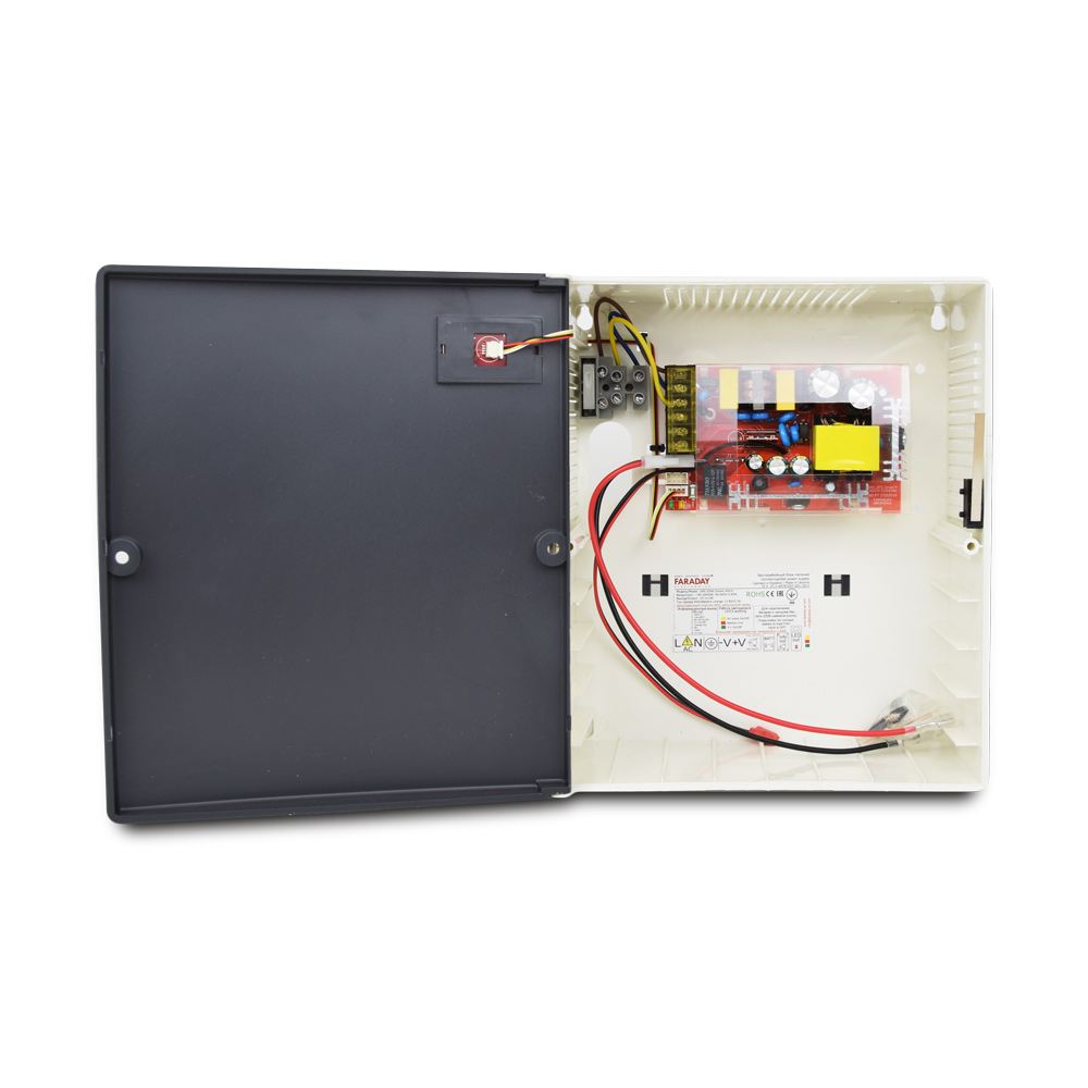 Безперебійний блок живлення Faraday Electronics 55W UPS Smart ASCH PLB під акумулятор 9А/г в пластиковому боксі — изображение 3