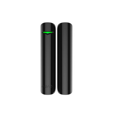 Бездротовий датчик відкриття дверей/вікон Ajax DoorProtect Plus (8EU) ASP black з сенсором удару та нахилу
