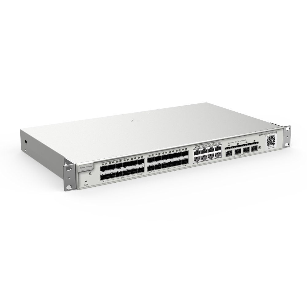 Комутатор Ruijie Reyee RG-NBS3200-24SFP/8GT4XS 24-портовий керований з 8 комбінованими портами — изображение 4