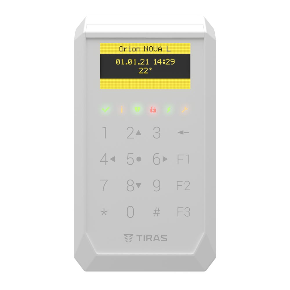 Клавіатура K-PAD OLED+ (white)
