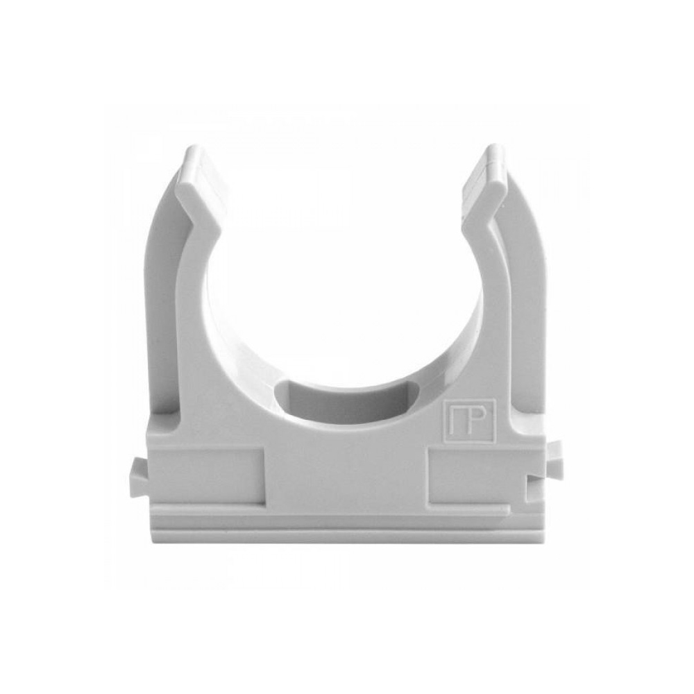 Комплект: гофротруба Light ДКС ПВХ D 32 (25 м) сіра + кліпси для гофри 32 мм (50 шт/уп) сіра — изображение 3