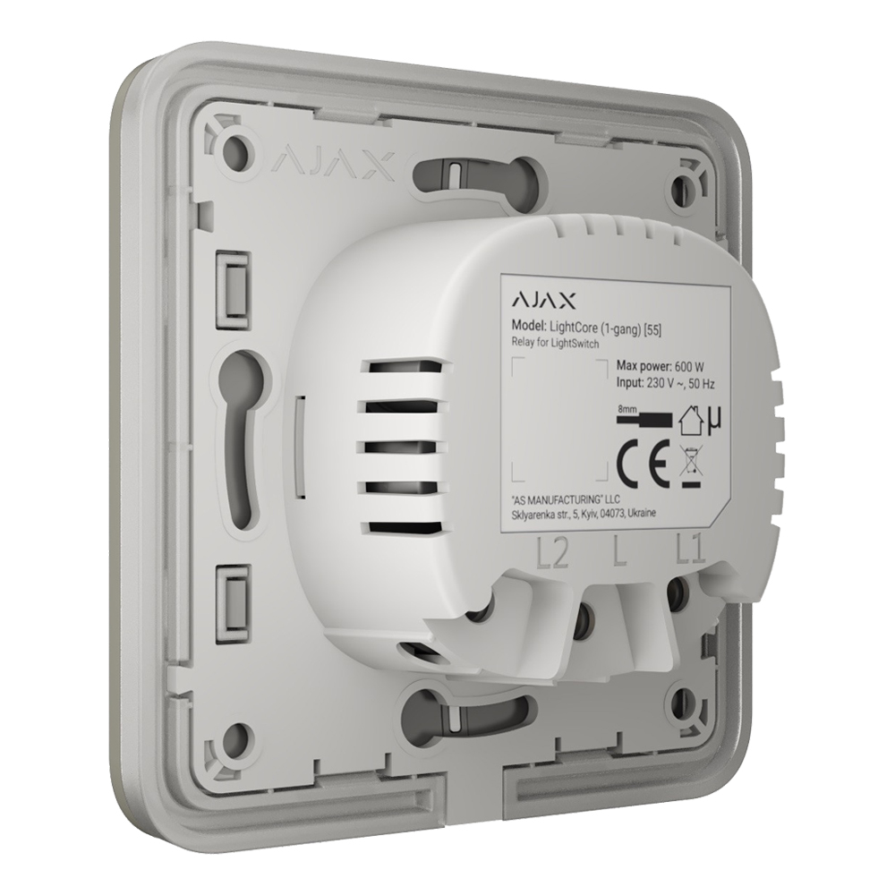 Вимикач Ajax LightSwitch 2-way Olive прохідний — изображение 3
