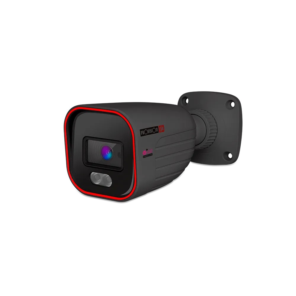 IP-відеокамера 4 Мп Provision-ISR BSH-340IPSN-28-G (2.8 мм) з вбудованим мікрофоном для системи відеонагляду