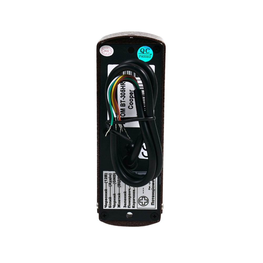 Відеопанель BCOM BT-305HR Cooper — изображение 4