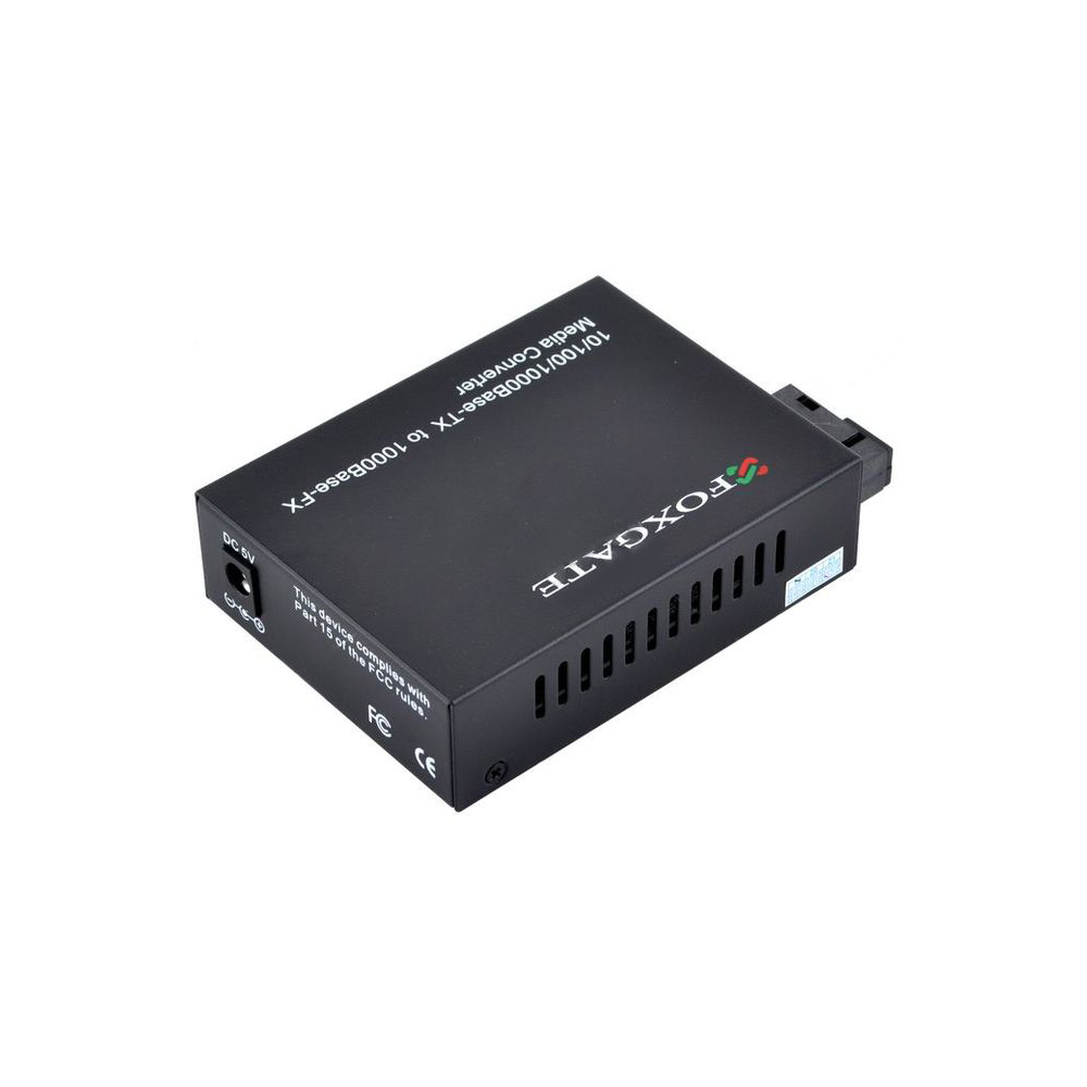 Медіаконвертер FoxGate EC-Q-1G-1SM-1310nm-20 км — изображение 2
