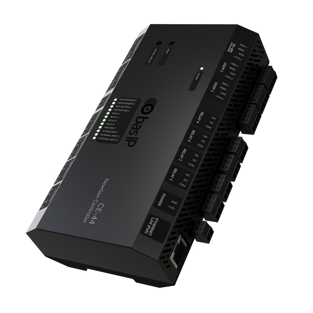 Мережевий контролер Bas-IP CE-44P Black
