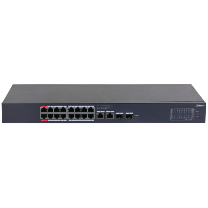 Керований PoE комутатор Dahua DH-CS4220-16GT-190 з 16 портами PoE
