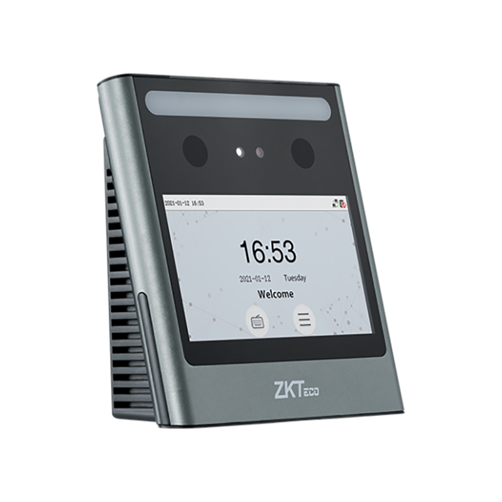 Біометричний термінал розпізнавання облич зі зчитувачем карт Mifare з Wi-Fi ZKTeco EFace10 Desktop — изображение 3