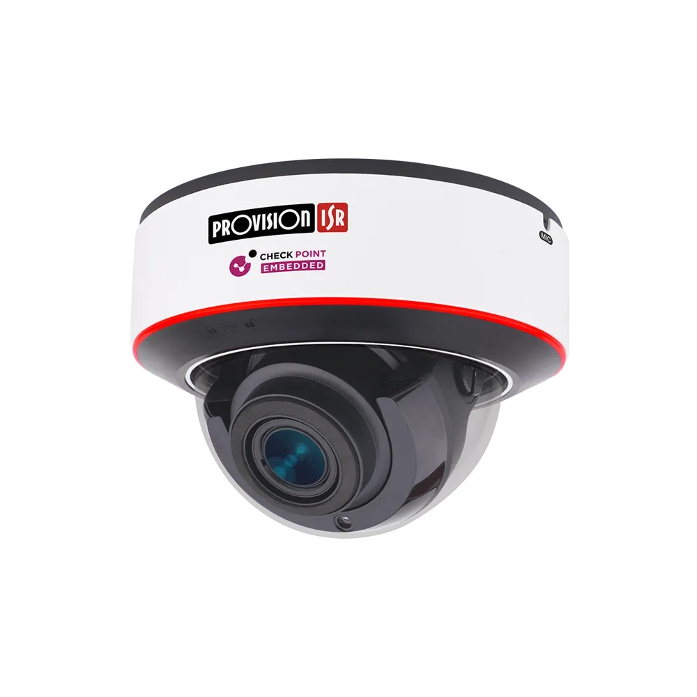IP-відеокамера 4 Мп Provision-ISR DAI-340IPEN-MVF-V5 (2.8-12 мм) з вбудованим мікрофоном і відеоаналітикою для системи відеонагляду