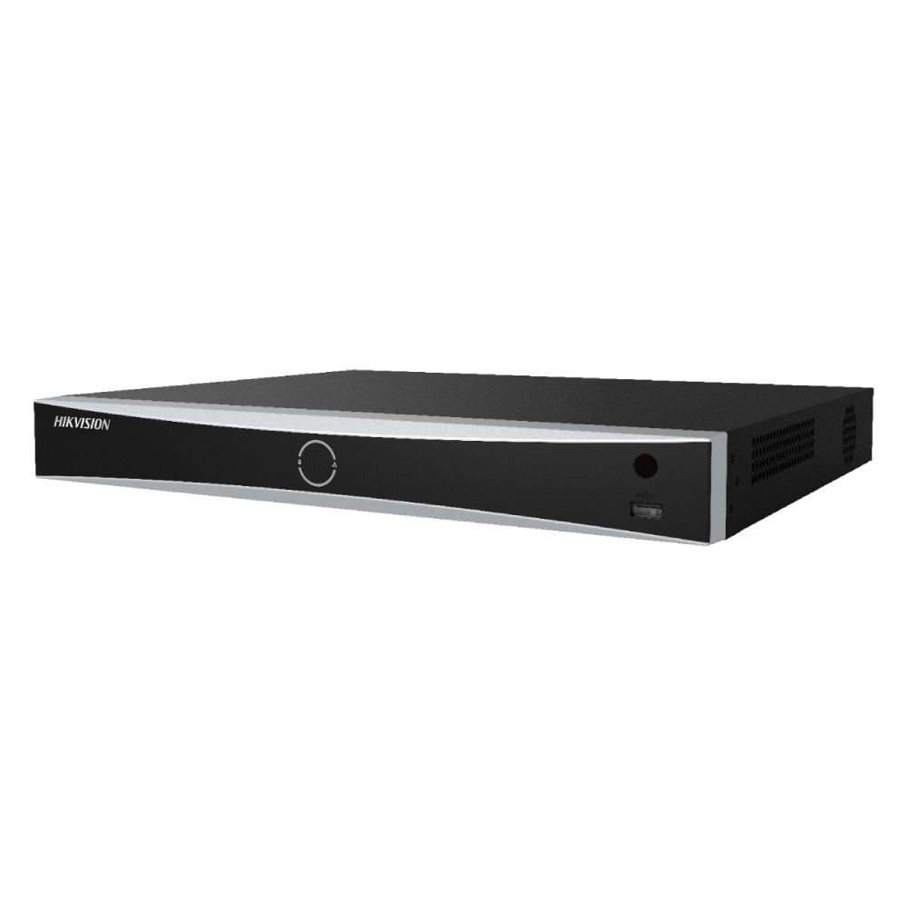 IP-відеореєстратор 16-канальний з PoE Hikvision DS-7616NXI-K2/16P(D) з відеоаналітикою для систем відеоспостереження