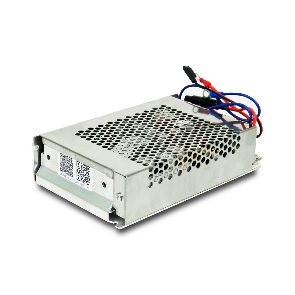 Безперебійний блок живлення Faraday Electronics 144W UPS ASCH ALU 12V під акумулятор 18А·год в алюмінієвому корпусі — изображение 2