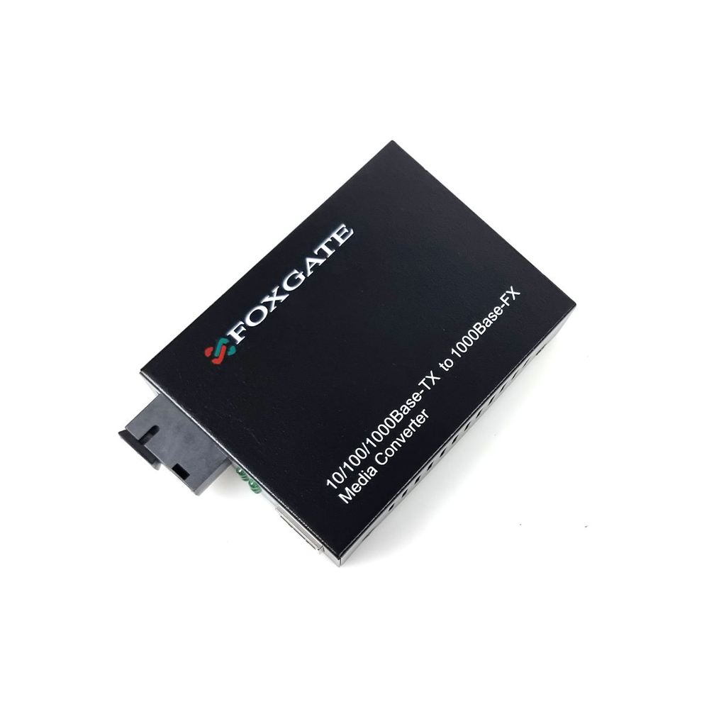 Медіаконвертер FoxGate EC-Q-1G-1SM-1550nm-20 км — изображение 2