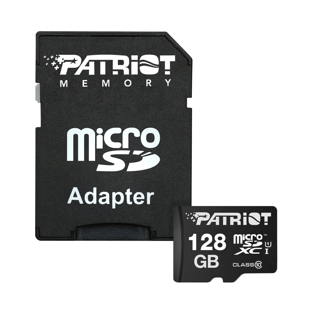 Карта пам`ятi MicroSDXC 128GB UHS-I Class 10 Patriot LX + SD-adapter (PSF128GMCSDXC10) — изображение 2