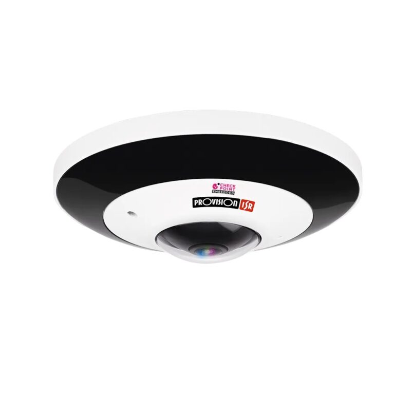 IP-відеокамера Fish-Eye 6 Мп Provision-ISR FEI-360IPN-V3 (1.65 мм) антивандальна з вбудованим мікрофоном для системи відеоспостереження