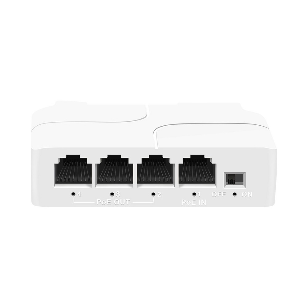 PoE розширювач Hisource Hi-AT13F-A extender 3-1 100Mbps — изображение 2