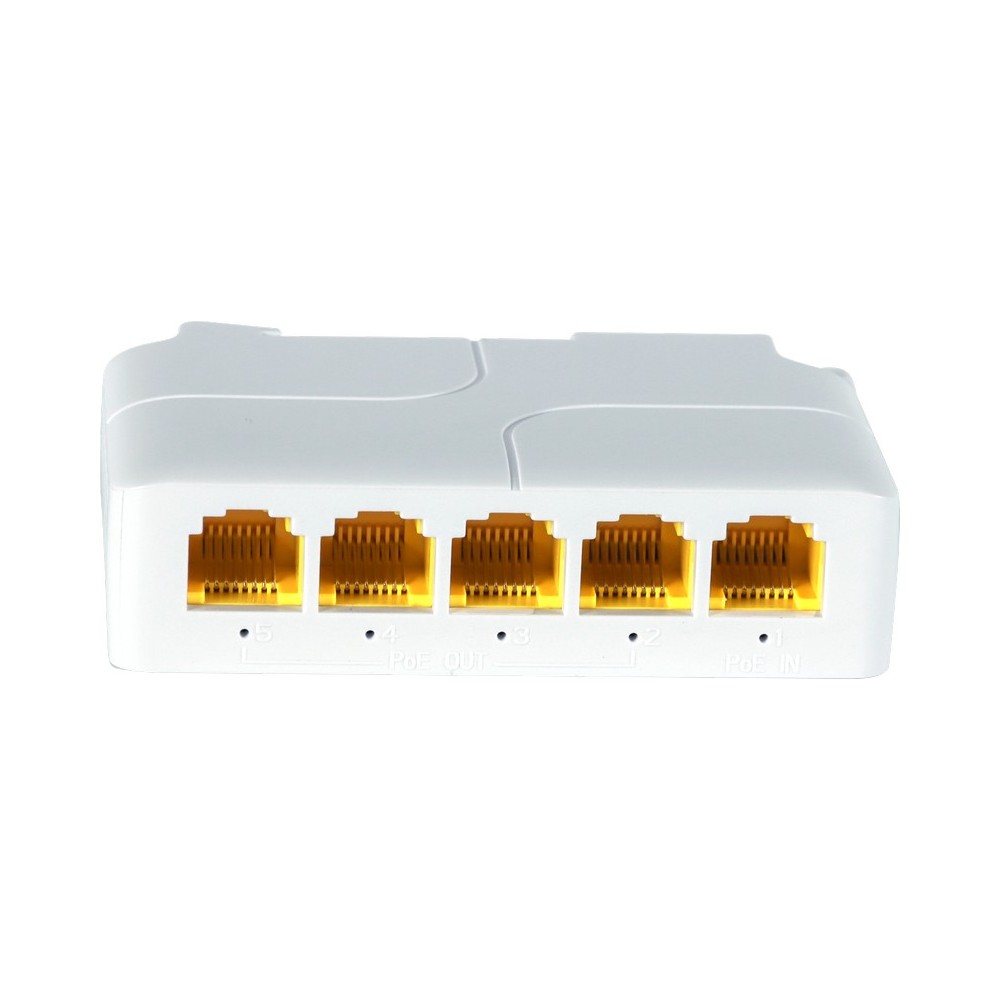 PoE розширювач Hisource Hi-BT14G-A extender 4-1 1000Mbps — изображение 2