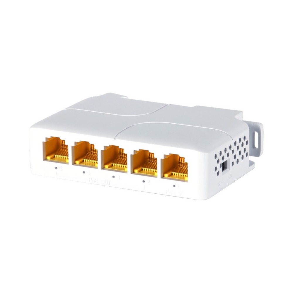 PoE розширювач Hisource Hi-BT14G-A extender 4-1 1000Mbps — изображение 3