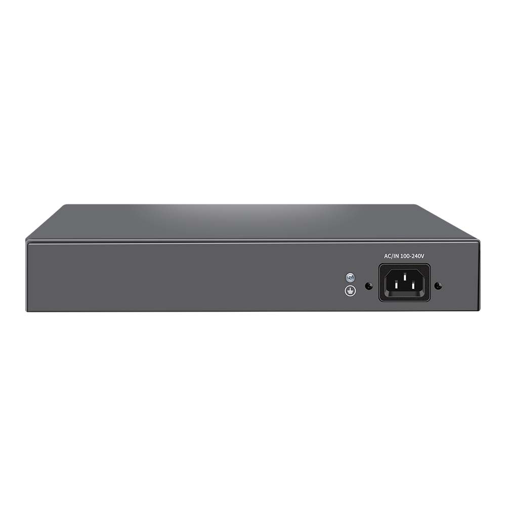 Некерований 27-портовий PoE-комутатор Hisource Hi-F2421GBL-C з 24 портами PoE — изображение 4