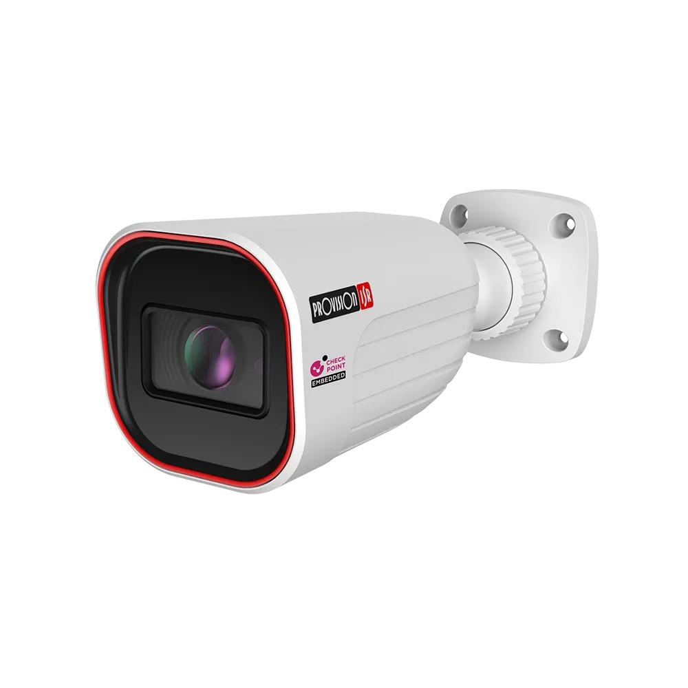 IP-відеокамера 4 Мп Provision-ISR I4-340IPEN-MVF-V5 (2.8-12 мм) з вбудованим мікрофоном і відеоаналітикою для системи відеонагляду