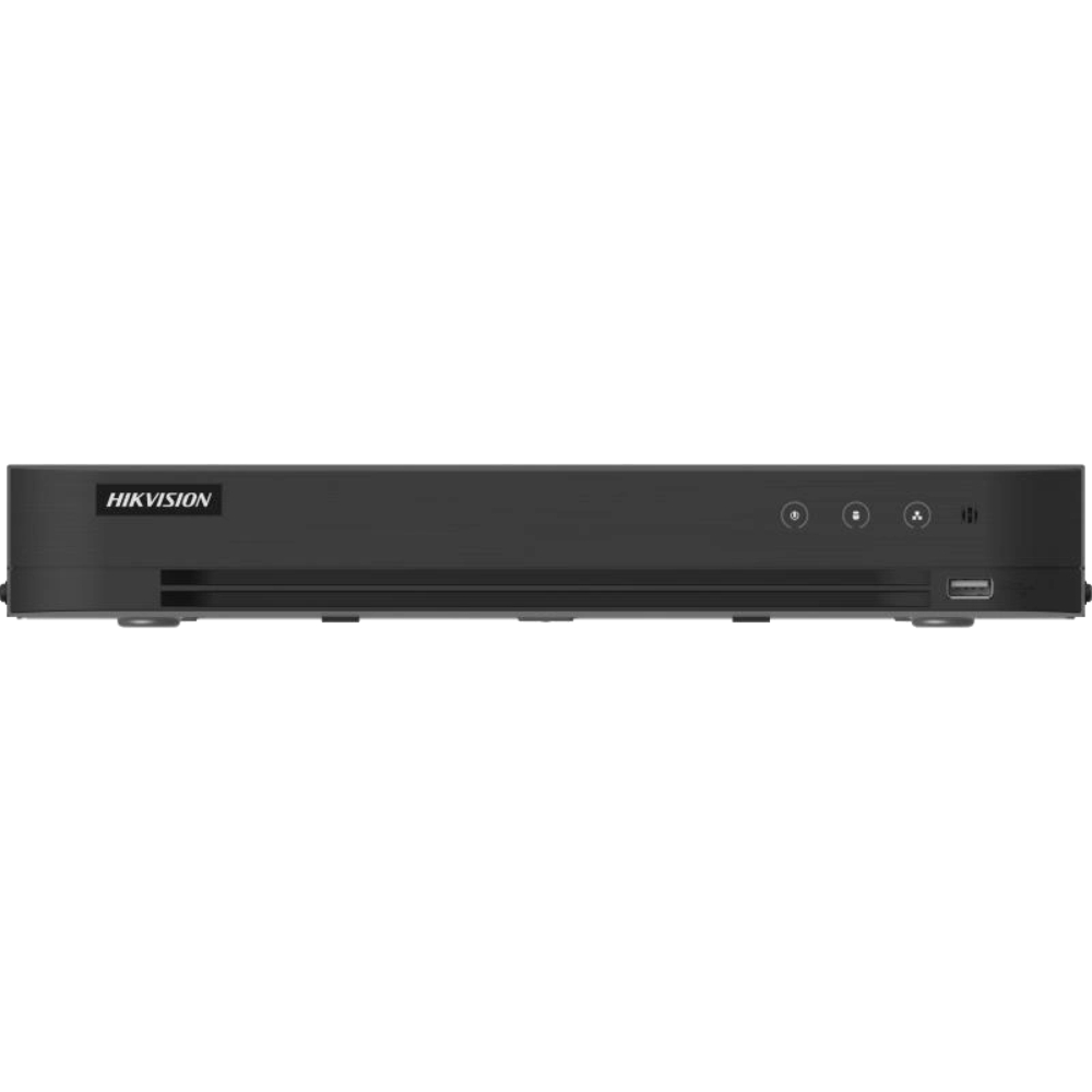 HD-TVI відеореєстратор 16-канальний Hikvision iDS-7216HQHI-M1/XT з аналітикою виявлення руху, перетину лінії та вторгнення
