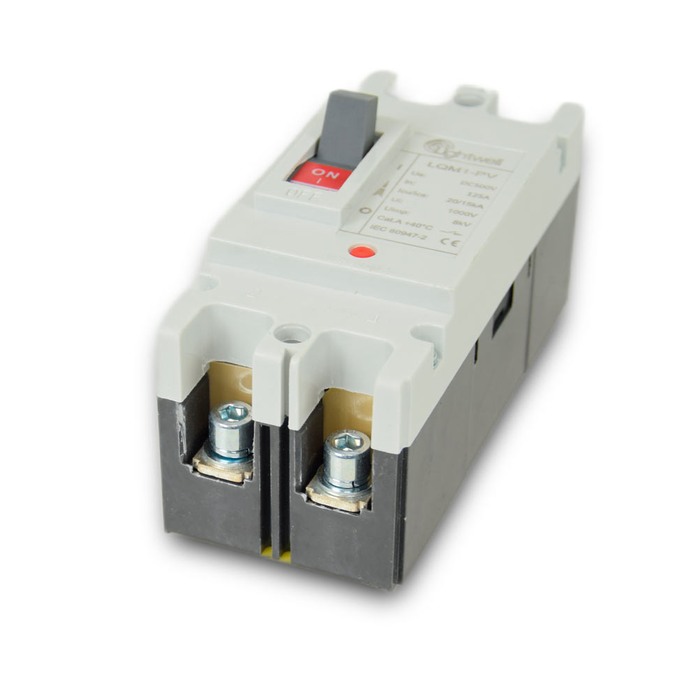 Автомат DC MCCB LQM1-125Z/2P/63-125A DC500V 125A — изображение 3