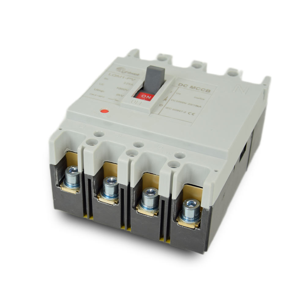 Автомат DC MCCB LQM1-125Z/4P/63-125A DC1000V(3P+N)125A — изображение 3