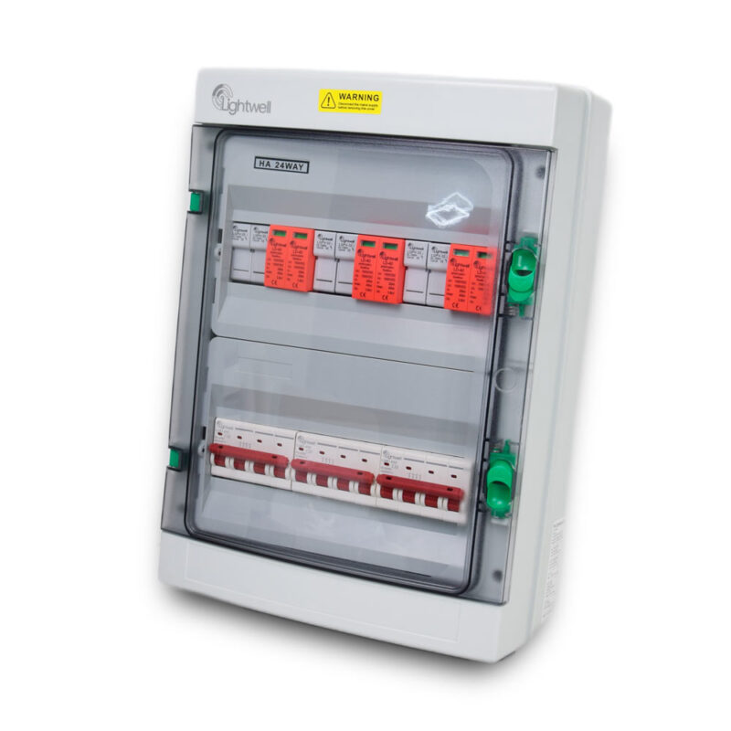 Сонячна PV розподільна коробка LQX3/3DC1000VB1-1532-PG, DC 1000В 3 входи 3 виходи, з блискавкозахистом