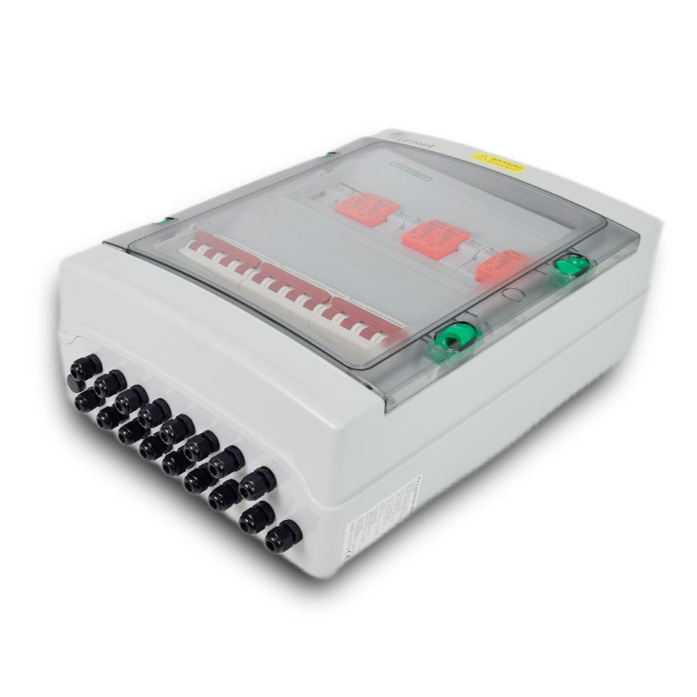 Сонячна PV розподільна коробка LQX3/3DC1000VB1-1532-PG, DC 1000В 3 входи 3 виходи, з блискавкозахистом — изображение 2
