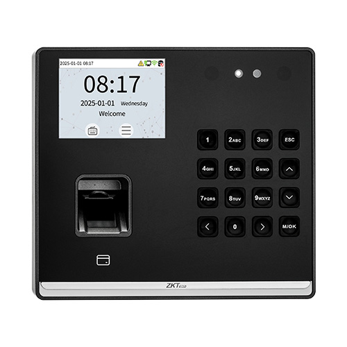 Біометричний термінал ZKTeco M2F PRO-LR [FP][MF][WIFI] розпізнавання по обличчю, відбитку пальця, карті Mifare, з Wi-Fi