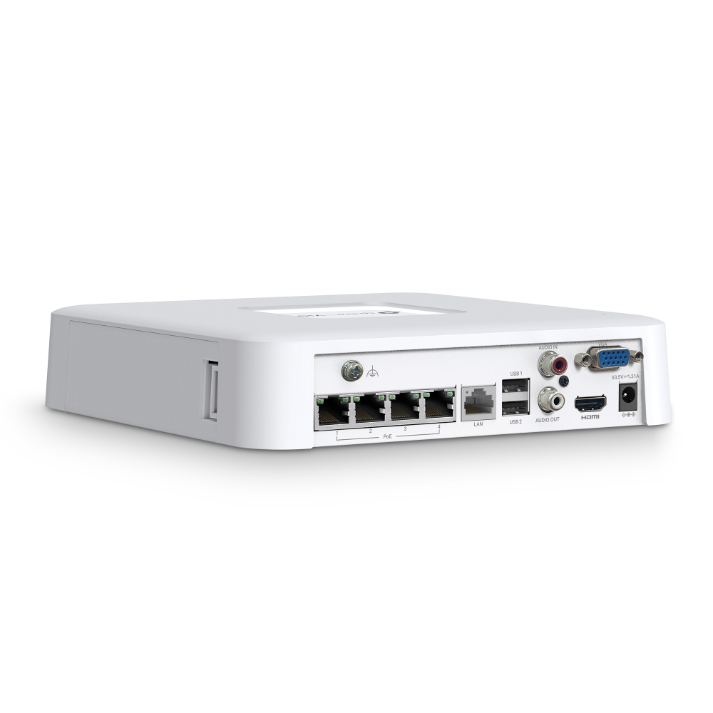 IP-відеореєстратор 4-канальний TP-Link VIGI NVR1104H-4P з PoE+ для систем відеоспостереження — изображение 3