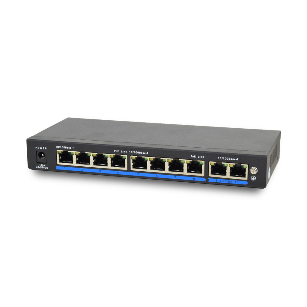 Комутатор PoE-1010-8P/250m/8L — изображение 2