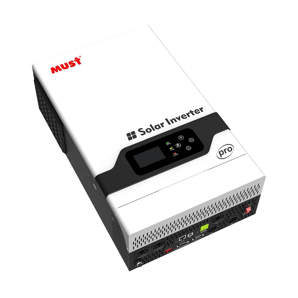 Гібридний інвертор MUST PV18-5248PRO, 5200W, 48V, струм заряду 1-60А, 160-275V, MPPT (80А, 450 Vdc) — изображение 2