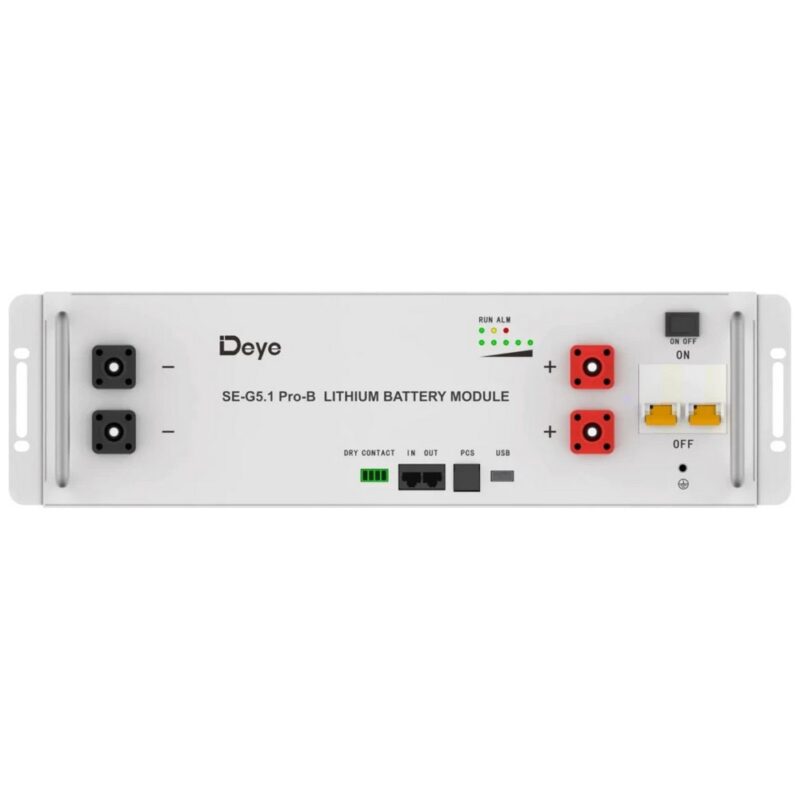 Акумуляторна батарея Deye SE-G5.1 Pro-B LiFePO4 51,2V 100Ah