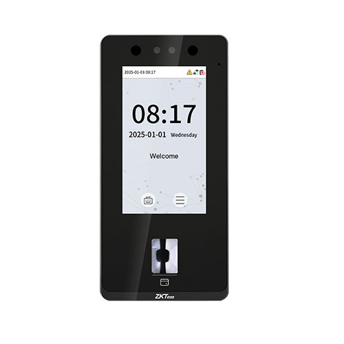 Біометричний термінал ZKTeco SenseFace 4A [FP][ID] розпізнавання облич та відбитків пальців зі зчитувачем карт EM-Marine