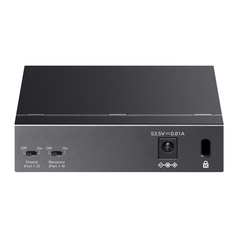 Комутатор TP-LINK TL-SG1005LP 5xGE/4xPoE+ 40W некерований 250м — изображение 2