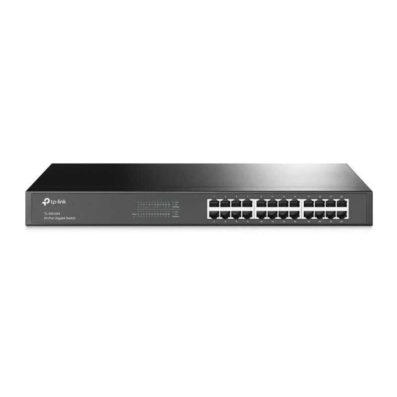 Комутатор TP-LINK TL-SG1024 24-портовий некерований гігабітний, встановлення в 19" стійку