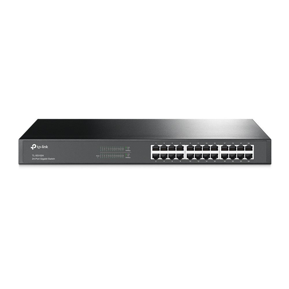 Комутатор TP-LINK TL-SG1024 24-портовий некерований гігабітний, встановлення в 19" стійку