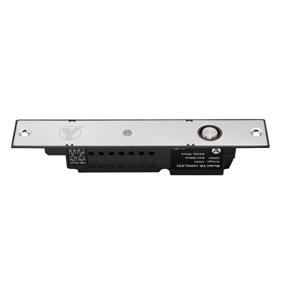 Ригельний замок Yli Electronic YB-100N(LED)-8P врізний з LED індикацією, таймером для системи контролю доступу — изображение 3