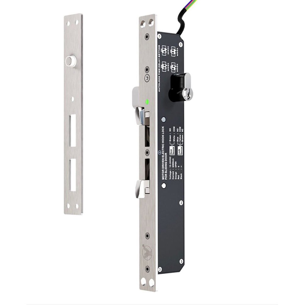 Електроригельний замок Yli Electronic YSD-240DMD(LED) врізний для системи контролю доступу — изображение 2