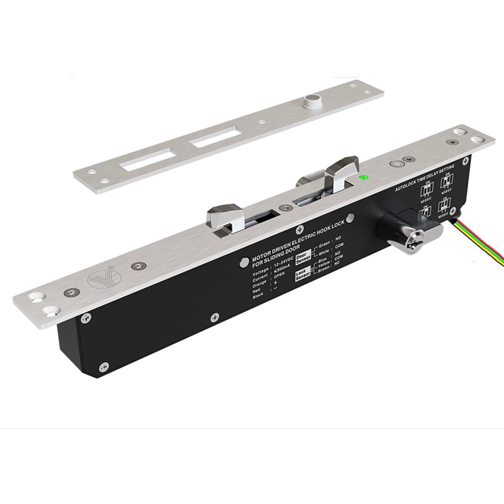 Електроригельний замок Yli Electronic YSD-240DMD(LED) врізний для системи контролю доступу