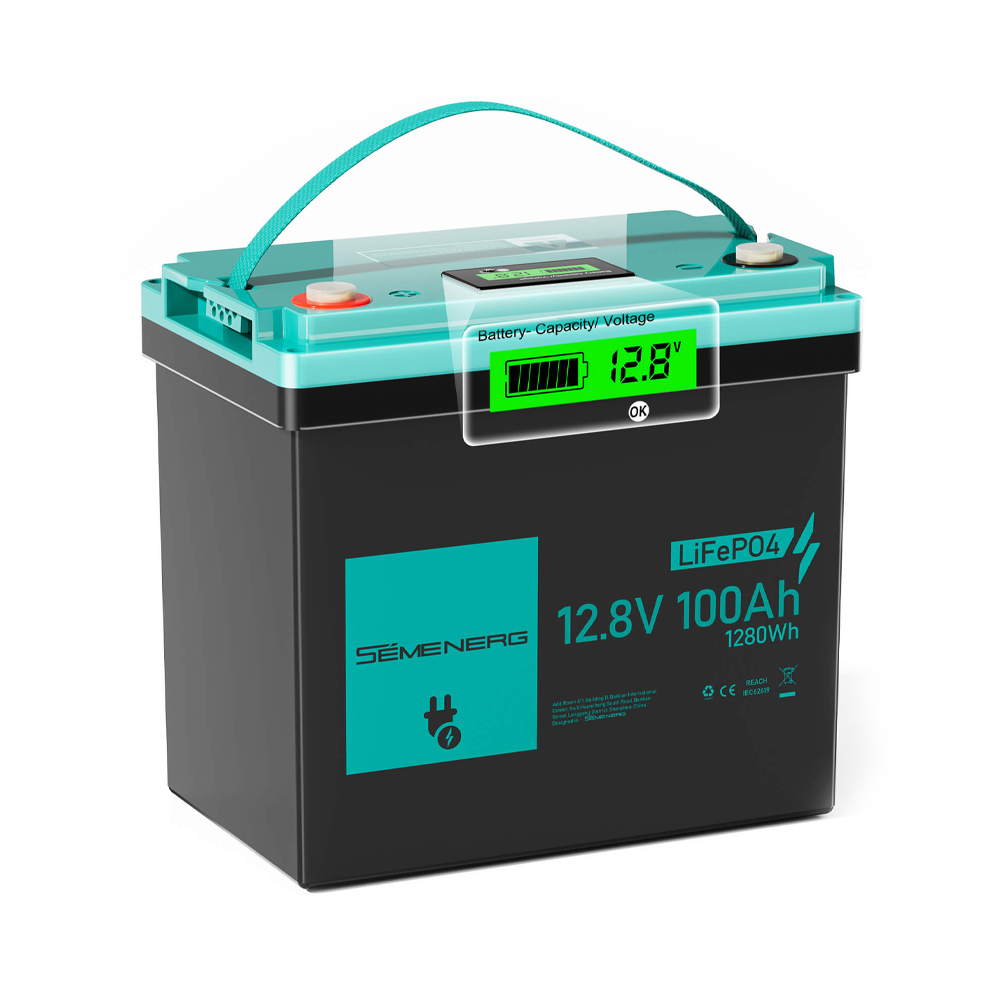 Акумуляторна батарея SEMENERG LiFePO4 12.8V 100Ah — изображение 2