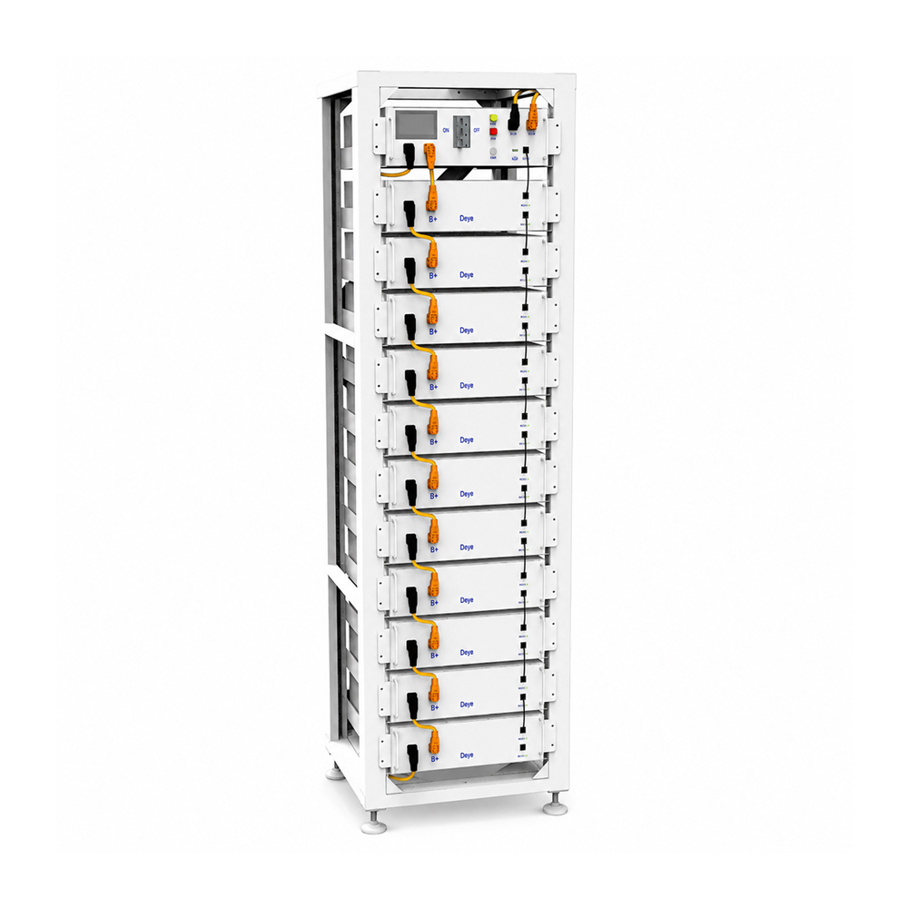 Стійка Deye 3U-HRack-2G 13 floors на 13 акумуляторних модулів для систем накопичення енергії — изображение 2