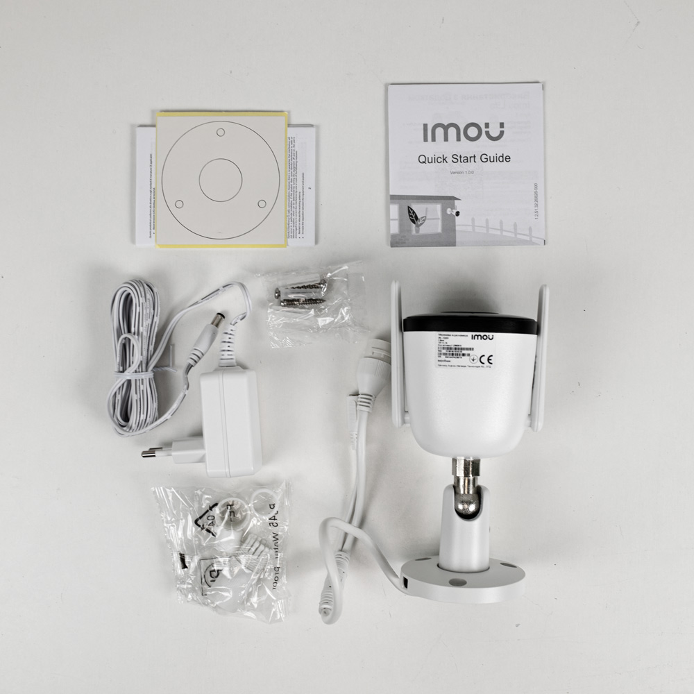 IP-відеокамера вулична з Wi-Fi 2 Мп IMOU IPC-F22FP 2.8mm (розпродаж 919) з 4 режимами нічного бачення і детекцією людей для системи відеоспостереження — изображение 5