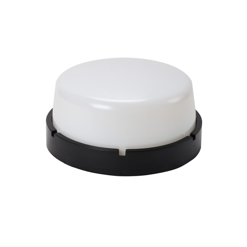 ERKA 1065D.i LED-Вlack-В с датчиком движения 12 W 4200K круглый черный/белый Е27 (розпродаж 632)