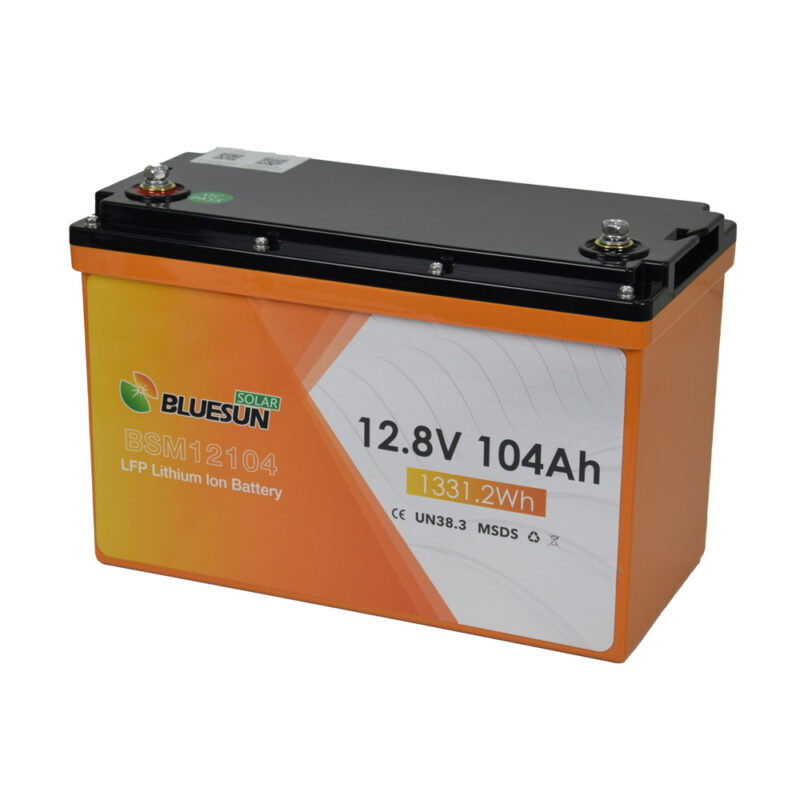Акумулятор LiFePO4 (літій залізо фосфатний) 12.8В 104А·год Bluesun BSM12104 LFP